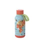 Hőtartó fémkulacs pánttal SOLID KIDS - Map of Life 330ml - Quokka