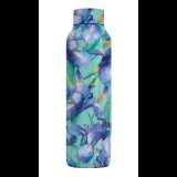 Hőtartó fémkulacs SOLID - Blue Irises 630ml - Quokka