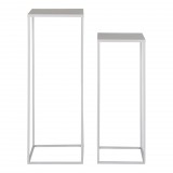 House Nordic Beja virágtartó, acél, hidegszürke, 2db