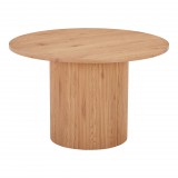 House Nordic Boavista kerek étkezőasztal 120x75 cm tölgy