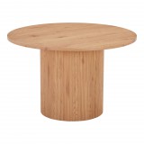 House Nordic Boavista kerek étkezőasztal 120x75 cm tölgy