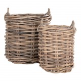 House Nordic Burton kosarak, kubu rattan, natúr 2db