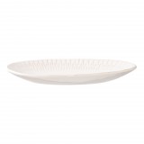House Nordic Kerámia tál, fehér, 30,5x20,3x3,8 cm