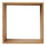 House Nordic Lattoon fali polc, tölgyfa, natúr, 30x18x30 cm