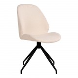 House Nordic Monte Carlo forgó étkezőszék ecobőr fehér