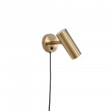 House Nordic Paris fali lámpa, réz, 190 cm fonott kábel