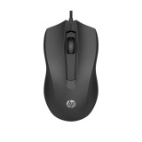 HP 100 optikai egér (USB, fekete)