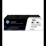 HP 201X 2 darabos nagy kapacitású LaserJet tonerkazetta fekete (CF400XD) (CF400XD)