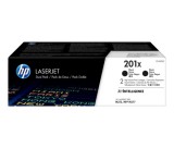 HP 201X Dual Pack (CF400XD) Fekete