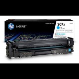 HP 207X nagy kapacitású LaserJet tonerkazetta ciánkék (W2211X) (W2211X)