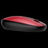 HP 240 vezeték nélküli egér (Bluetooth 5.1, optikai, 1600 dpi, 3 gomb, 1×AA, piros)