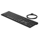 Hp 320k wired desktop keyboard black hu 9sr37aa