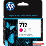 HP 3ED68A Patron Magenta 29ml No.712 (Eredeti)