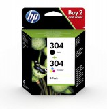 HP 3JB05AE Patron Multipack No.304 (Eredeti)