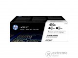 HP 410X 2-pack High Yield Black toner, fekete