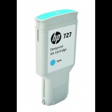 HP 727 300 ml-es DesignJet tintapatron ciánkék (F9J76A) (F9J76A) - Nyomtató Patron