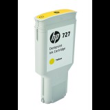 HP 727 300 ml-es DesignJet tintapatron sárga (F9J78A) (F9J78A) - Nyomtató Patron