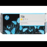 HP 738 300-ml DesignJet toner sárga (676M8A) (676M8A)