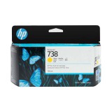 HP 738 498N7A Eredeti Tintapatron Sárga (498N7A)