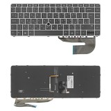 HP 901042-211 gyári új magyarított ezüst-fekete háttérvilágításos laptop billentyűzet