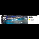 HP 913A PageWide patron sárga (F6T79AE) (F6T79AE)