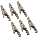 HP Autozubehör 6 db-os krokodilcsipesz készlet 5A-ig (20205)