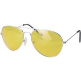 HP Autozubehör Szemkímélő szemüveg éjszakai vezetéshez, Pilotenstyl (10.212)