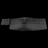 HP BPS ATTACH HP vezeték nélküli billentyűzet Ergonomic 965 - fekete (7E756AA#AKC)