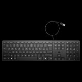 HP BPS ATTACH HP vezetékes billentyűzet 320K - fekete (9SR37UT#AKC)