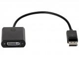 HP Displayport to DVI adapter cable 0,2m Black F7W96AA