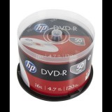 HP DVD-R 4.7GB 16x DVD lemez hengeres 50db/henger (DVDH-16B50) (DVDH-16B50) - Lemez