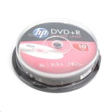 HP DVD+R DL 8.5GB 8x Dual Layer DVD lemez hengeres 10db/henger (HPDD10+) - Lemez