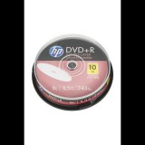 HP DVD+R DL 8.5GB 8x Dual Layer DVD lemez nyomtatható hengeres 10db/henger (DVDH+8DLB10N) (DVDH+8DLB10N) - Lemez