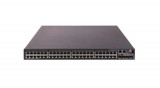 HP Enterprise 5130 48G PoE + 4SFP + HI 1 interfész nyílással - Felügyelt - L3 - Gigabit Ethernet (10/100/1000) - Power over Ethernet (PoE) - Rackre szerelés