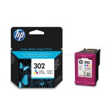 HP F6U65AE PATRON TRI-COLOR DeskJet 2130 nyomtatókhoz, HP 302 színes HP302 Deskjet 1110 Deskjet 2130 Deskjet 3630 Envy 4520 Officejet 3830 Officejet 4650
