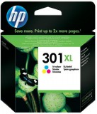 HP (Hewlett Packard) HP CH564EE (No.301 C XL) színes (C-Color) nagy kapacitású eredeti (gyári, új) tintapatron