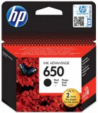 HP (Hewlett Packard) HP CZ101AE (No.650) BK fekete (BK-Black) eredeti (gyári, új) tintapatron