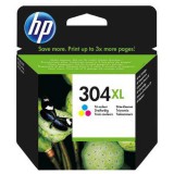 HP (Hewlett Packard) HP N9K07AE (No.304 C XL) színes (C-Color) nagy kapacitású eredeti (gyári, új) tintapatron