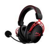 HP HyperX Cloud Alpha vezeték nélküli gaming headset, 300 óra üzemidő, DTS Spatial Audio, fekete-piros - 4P5D4AA