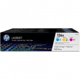HP INC. HP 126A 3er Pack Farbe dreifarbig LaserJet Tonerpatrone (CF341A)
