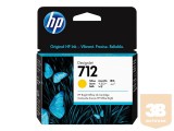 HP INC. HP 712 29-ml Yellow DesignJet Ink Cartridge