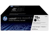 HP LaserJet CE278AD 78A dupla festékkazetta, fekete (2x2100 oldal) (CE278AD)