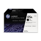 HP LaserJet CE505D 05A dupla festékkazetta, fekete (2x2300 oldal) (CE505D)