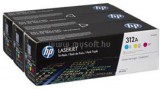 HP LaserJet CF440AM 312A festékkazetta multipack, CMY (3x2700 oldal) (CF440AM)