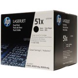 HP LaserJet Q7551X 51X dupla festékkazetta, fekete (2x13 000 oldal) (Q7551XD)