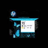 HP No. 72 matt fekete és sárga nyomtatófej