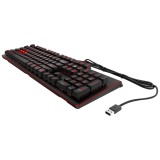 HP Omen Encoder Cherry MX Red Gaming Keyboard Black US 6YW76AA#AKC