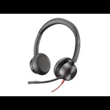 HP Poly Blackwire 8225 (USB Type-C) Vezetékes Headset - Fekete (8X225AA)