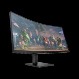 HP PSG CONS OMEN by HP 34" Ívelt Gaming monitor 34c WQHD AG 3440x1440 165Hz 400cd, 3000:1, 1ms, DisplayPort, HDMI - fekete (780K8AA#ABB)
