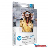 HP Sprocket 2x3 hüvelykes Zink fotópapír 50 lap